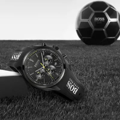Hugo Boss Sport Analog Black Dial Men's Watch